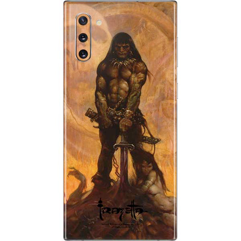 Frazetta Barbarian Galaxy Note 10 Skin